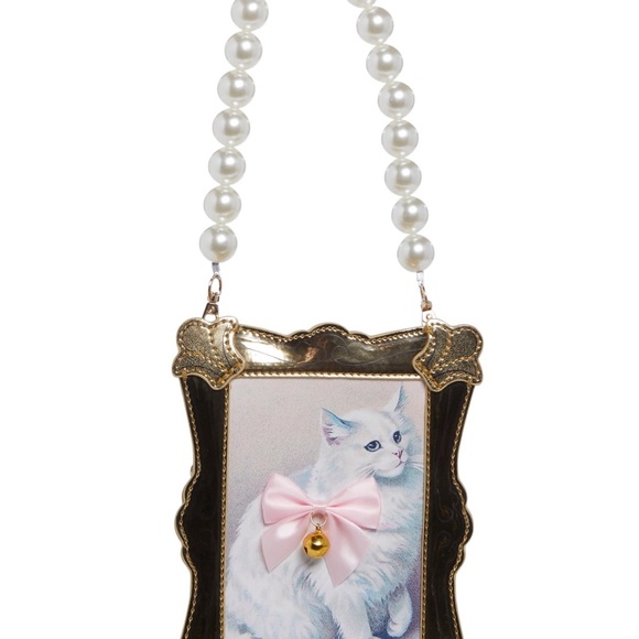 Sugar Thrillz Pearl Cat Handbag - Picture 2 of 5